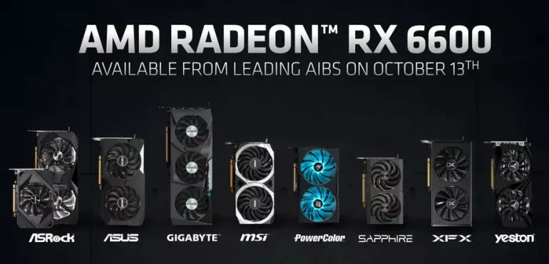 AMD pulls out its guns: surprise debut of its Radeon RX 6600 GPU and puts it at a budget price. AMD pulls out its guns: surprise debut of its Radeon RX 6600 GPU and puts it at a budget price point.