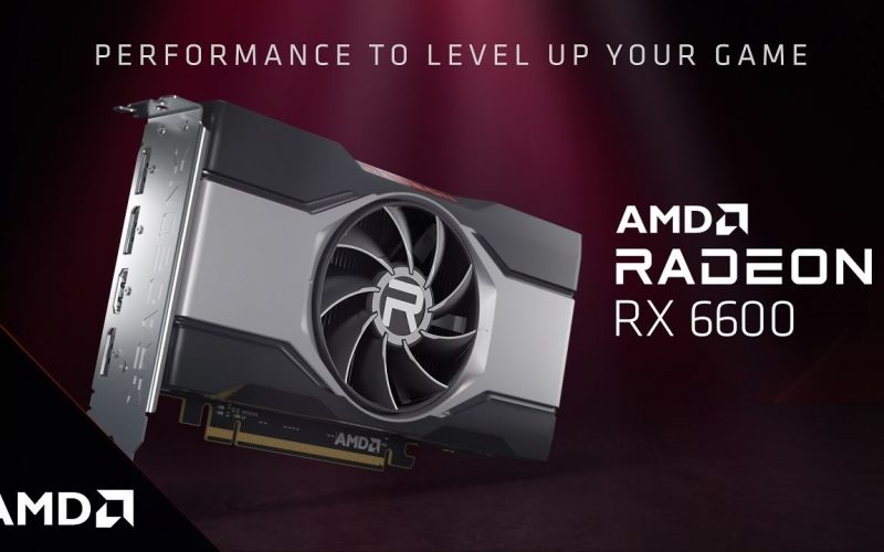 surprise release of the Radeon RX 6600 GPU with an affordable price tag